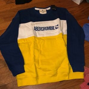 Blue white and yellow